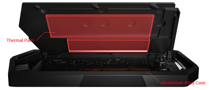 ASUS ROG Strix Arion M.2 NVMe SSD 外接盒