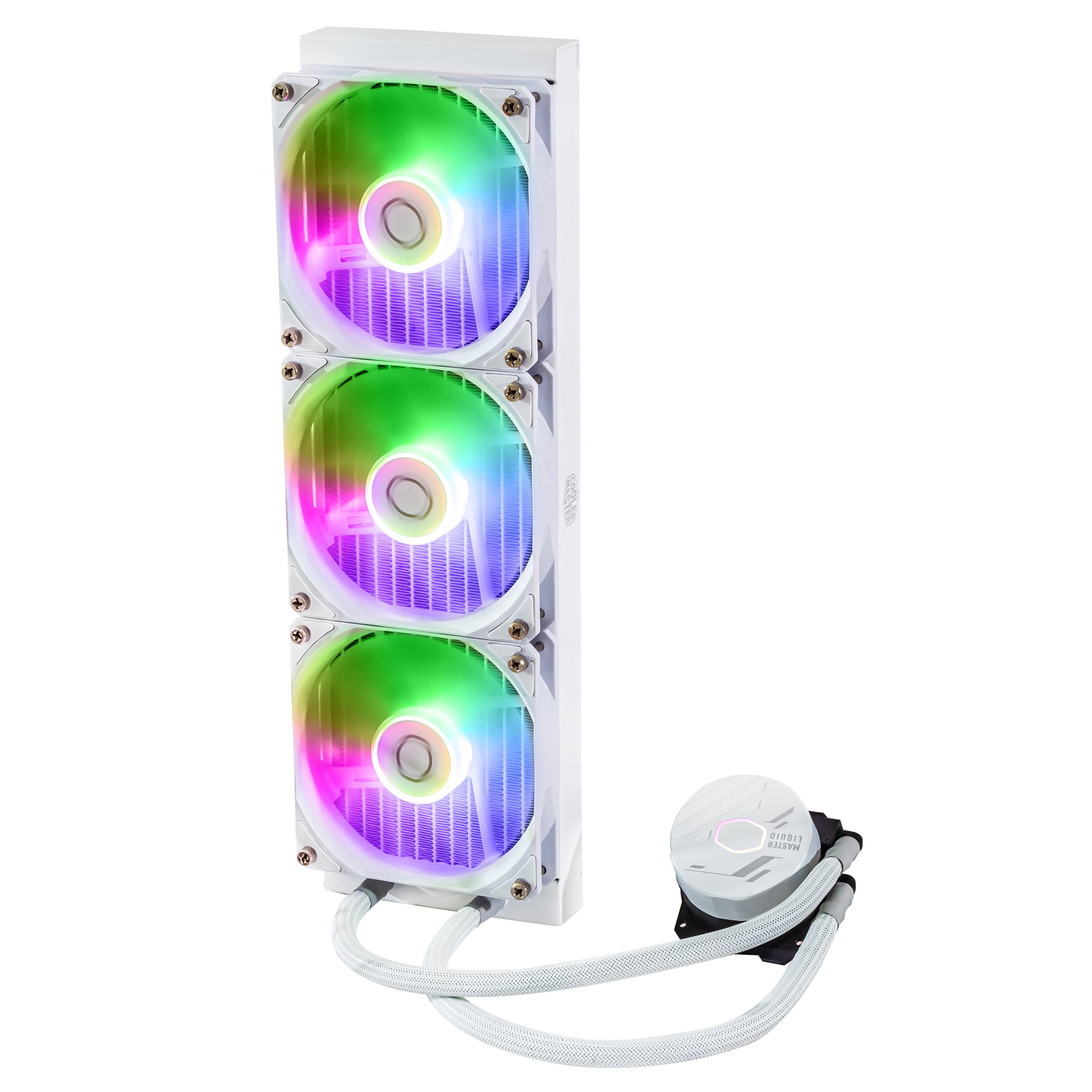 Cooler Master MASTERLIQUID ML360L CORE ARGB 水冷熱散器 黑 / 白