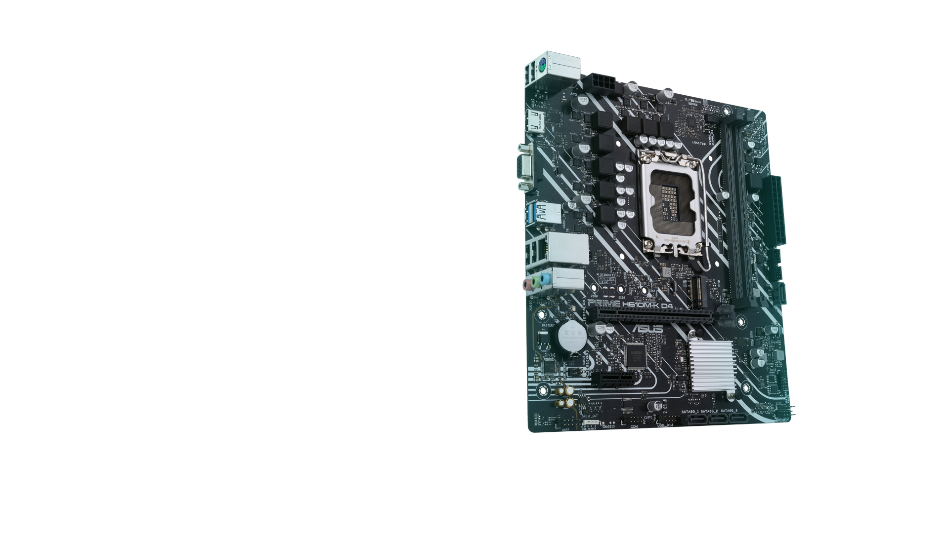 ASUS 華碩 PRIME H610M-K D4 Micro-ATX 主機板 DDR4