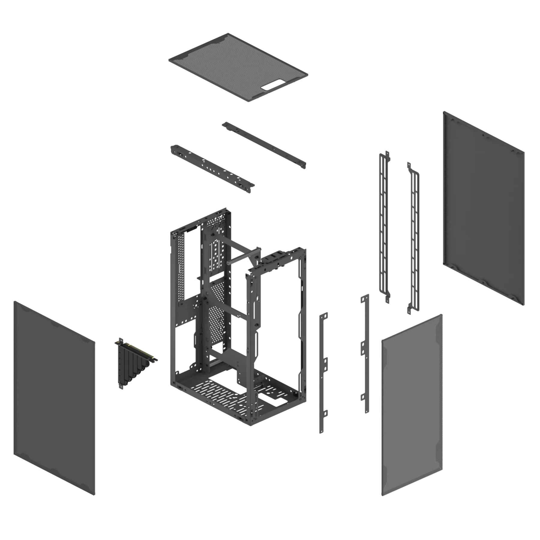 Ssupd MESHROOM S Mesh PCI-E4.0 Mini-ITX Case 機箱 (SU-C-MSRS-PI4)