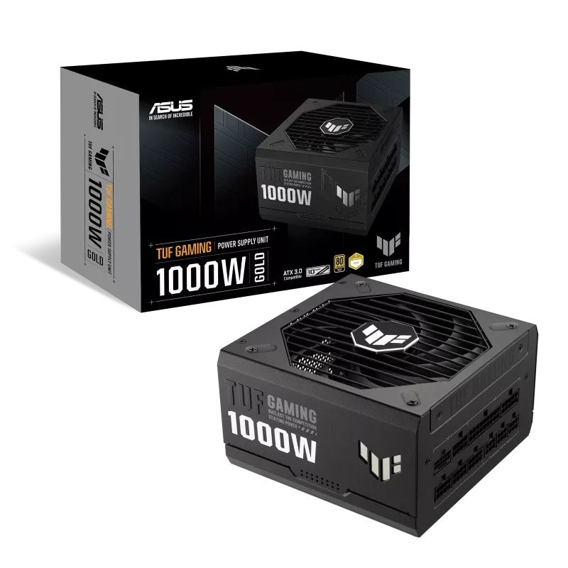ASUS TUF GAMING 1000W 80Plus Gold 金牌 全模組 主機電源