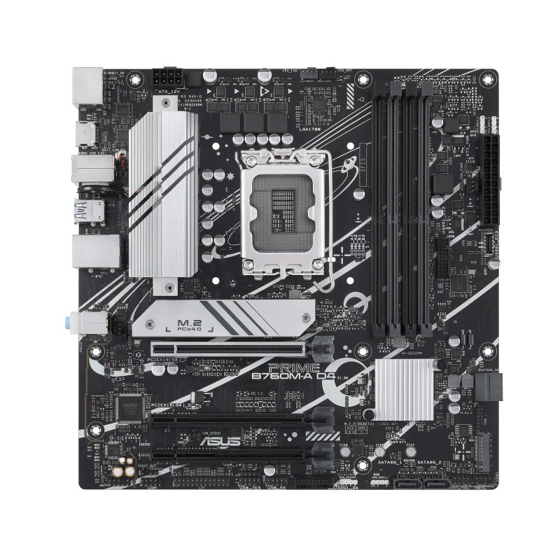 ASUS 華碩 PRIME B760M-A D4 Micro-ATX 主機板 DDR4