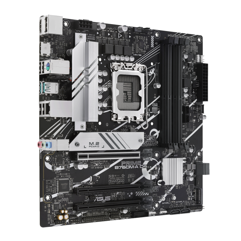 ASUS 華碩 PRIME B760M-A D4 Micro-ATX 主機板 DDR4