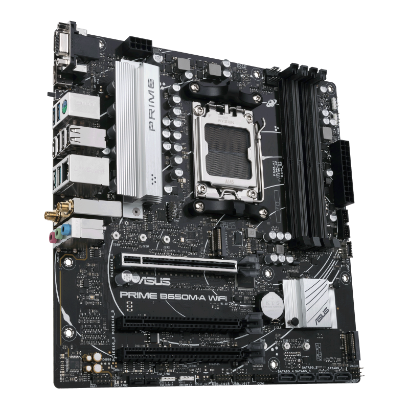 ASUS 華碩 PRIME B650M-A WIFI Mirco-ATX 主機板 DDR5