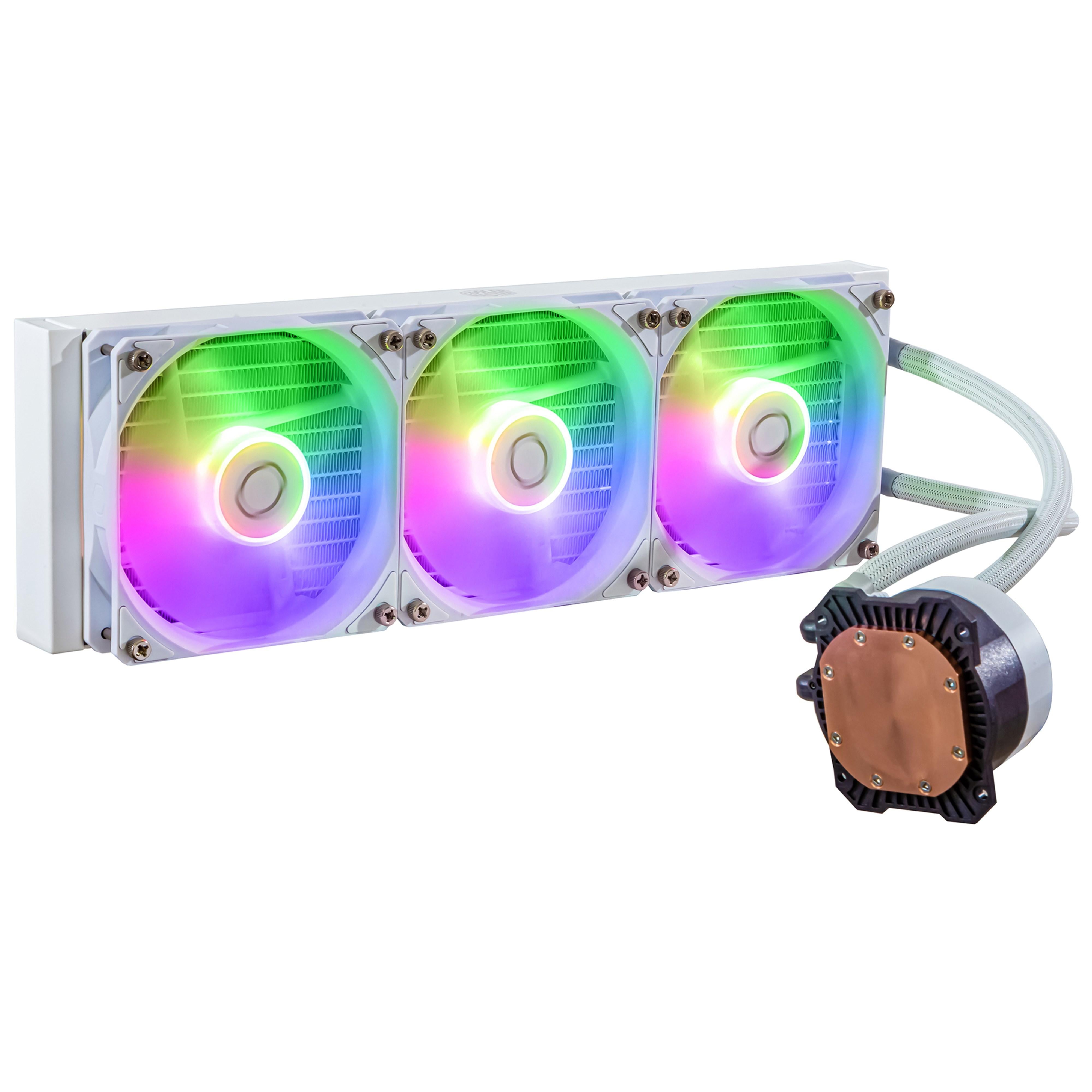 Cooler Master MASTERLIQUID ML360L CORE ARGB 水冷熱散器 黑 / 白